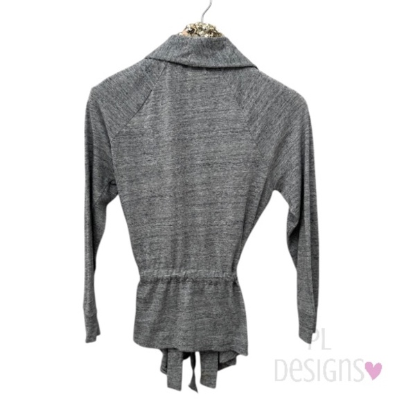 Banana Republic Cardigan Gray Lightweight Knit - Picture 4 of 5